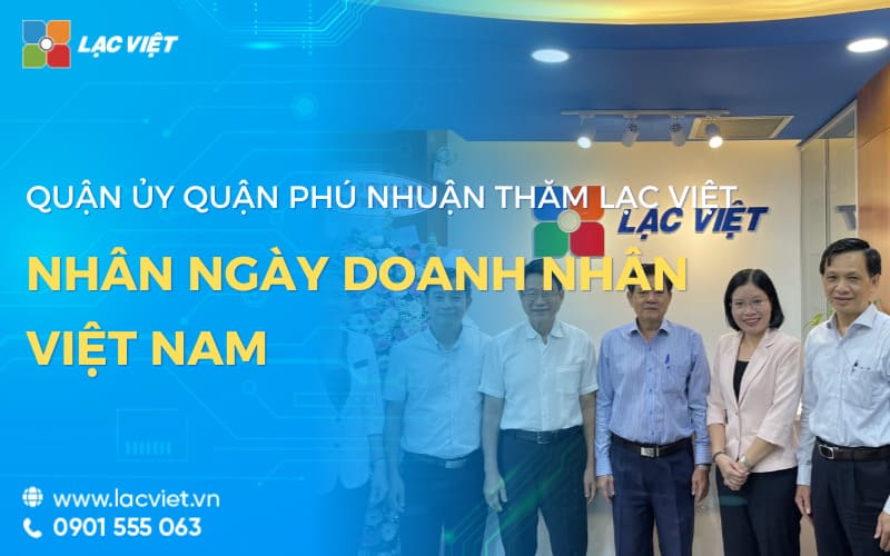 Quận ủy quận Phú Nhuận thăm Lạc Việt