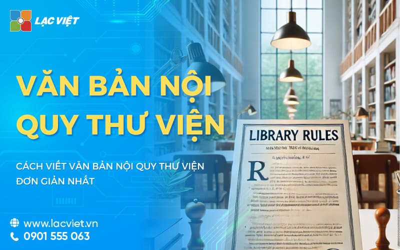 văn bản nội quy thư viện