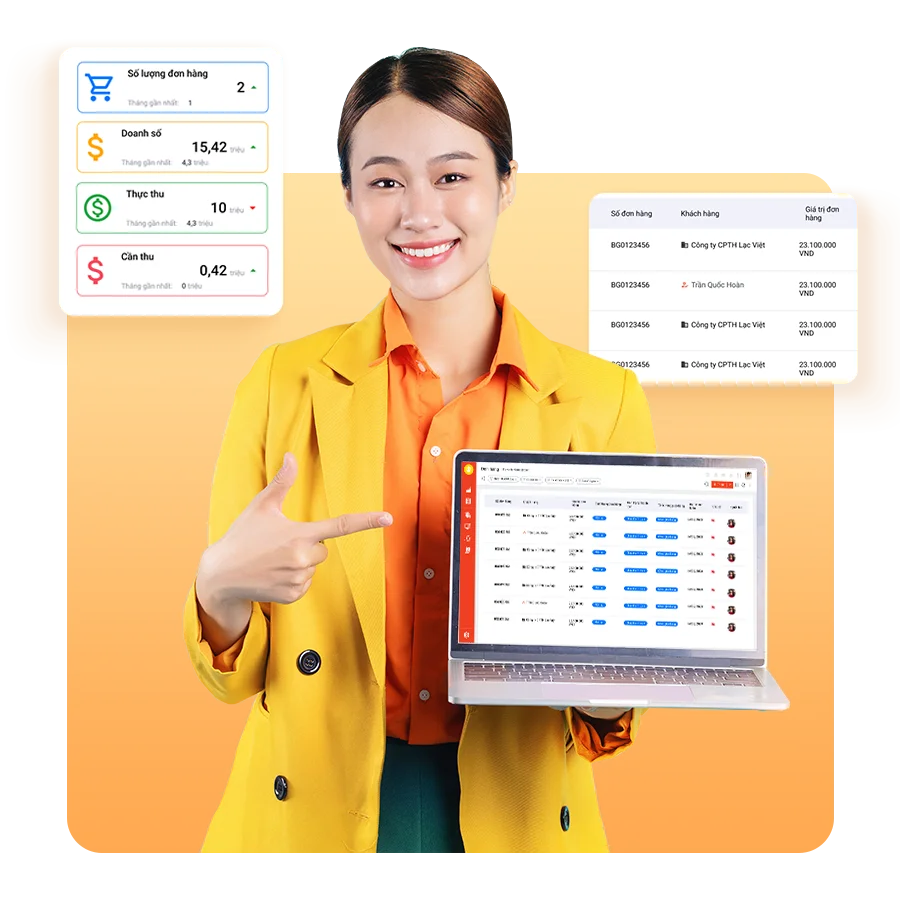 Hệ thống CRM Lạc Việt