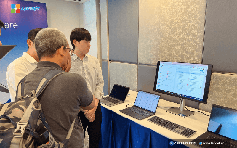 hội thảo Digital Workspace based on AI Dell devices and Lac Viet software