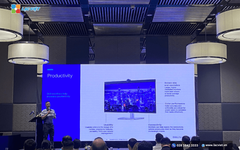 hội thảo Digital Workspace based on AI Dell devices and Lac Viet software