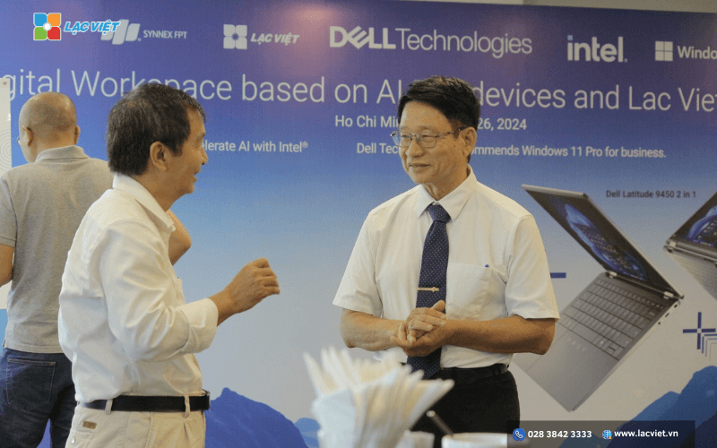 hội thảo Digital Workspace based on AI Dell devices and Lac Viet software