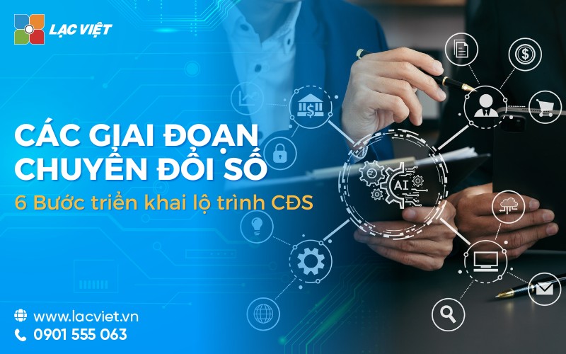 các giai đoạn chuyển đổi số