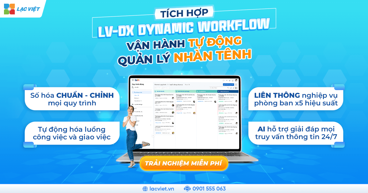 LV-DX Dynamic Workflow vận hành