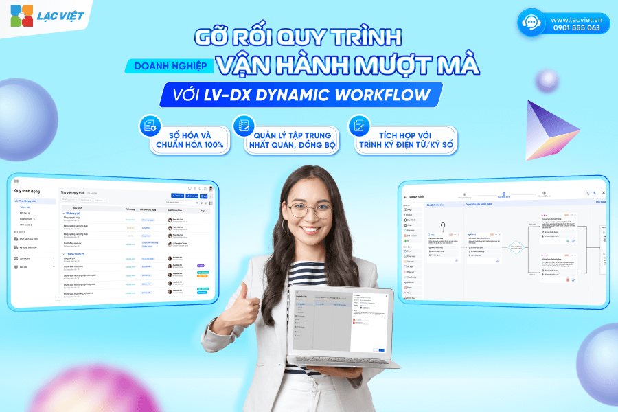 Phần mềm số hóa quy trình ứng dụng trí tuệ AI tra cứu, ký duyệt