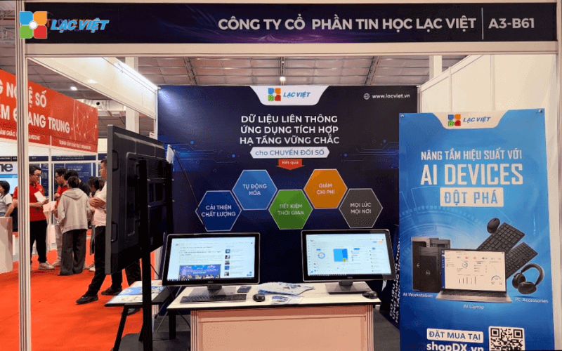 Lạc việt tham gia diễn đàn Công nghệ Quốc tế iTECH EXPO 2024