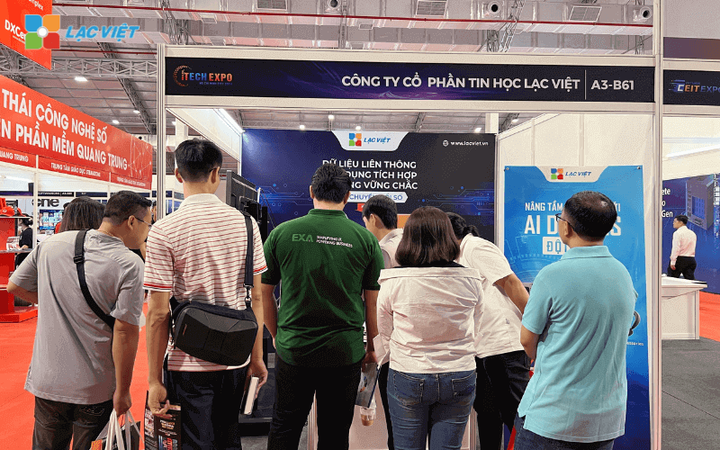 Lạc việt tham gia diễn đàn Công nghệ Quốc tế iTECH EXPO 2024