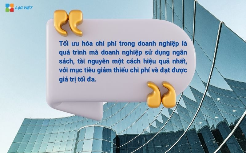 Tối ưu hóa chi phí trong doanh nghiệp