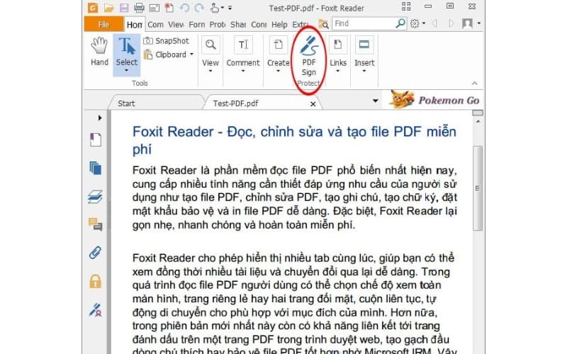 cách scan chữ ký online vào file PDF