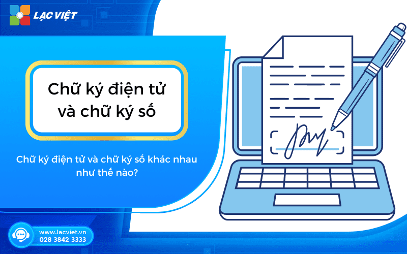 chữ ký điện tử và chữ ký số