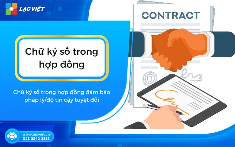 chữ ký số trong hợp đồng