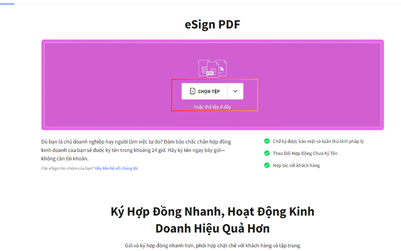 ký số trên file pdf