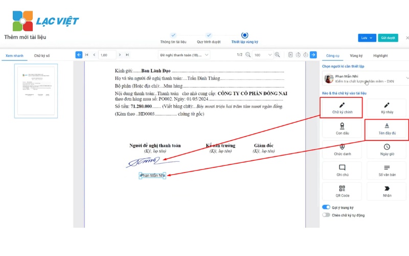 ký số trên file pdf