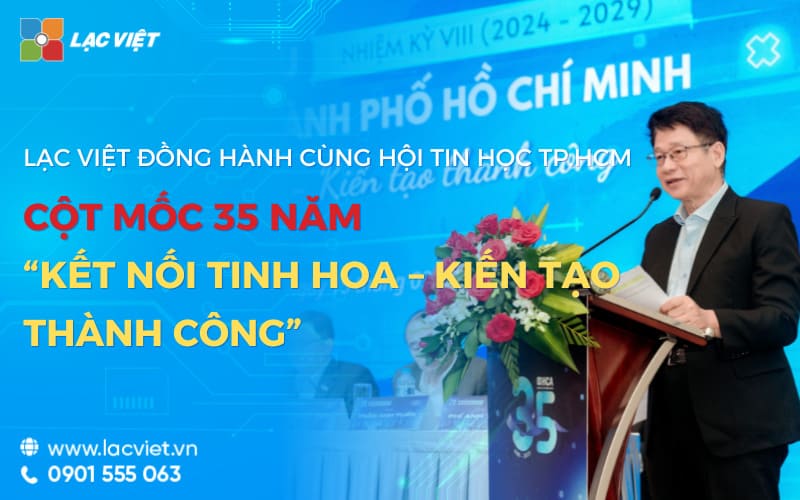 Lạc Việt đồng hành cùng Hội Tin học TP.HCM