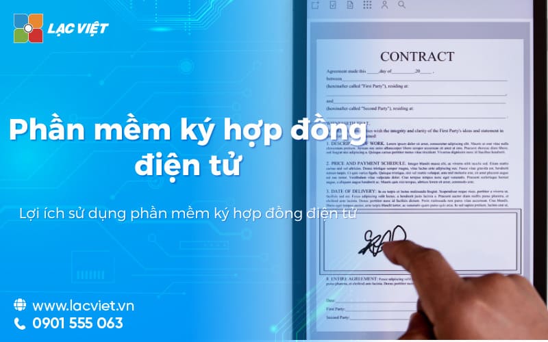 phần mềm ký hợp đồng điện tử