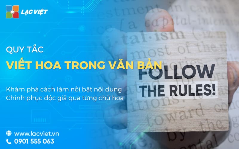 quy tắc viết hoa trong văn bản