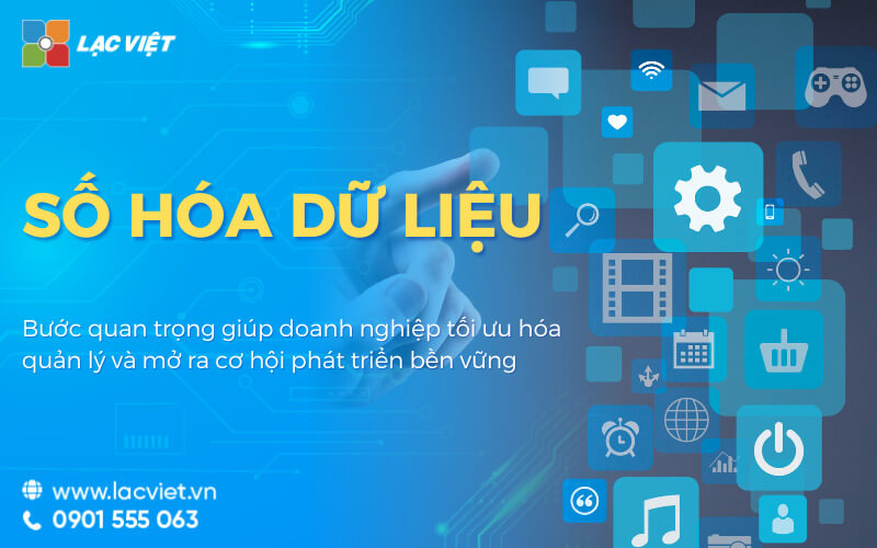 số hóa dữ liệu