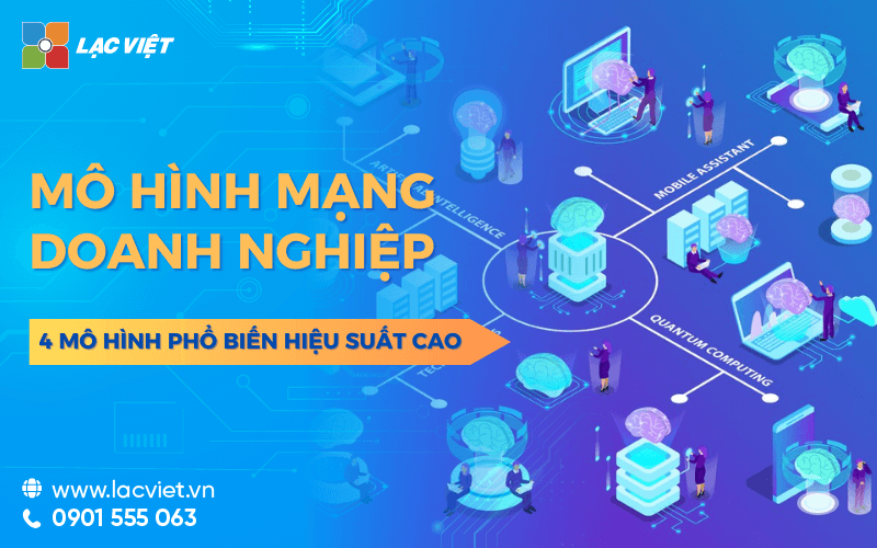 4 Mô hình mạng doanh nghiệp phổ biến HIỆU SUẤT CAO