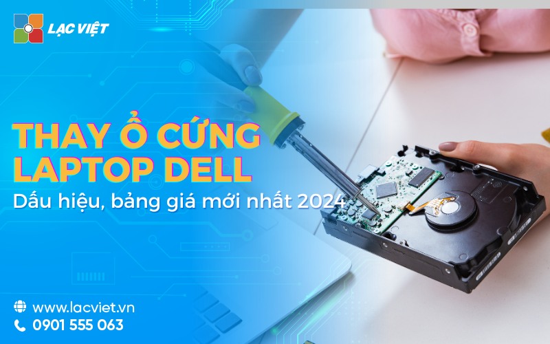 thay ổ cứng laptop Dell