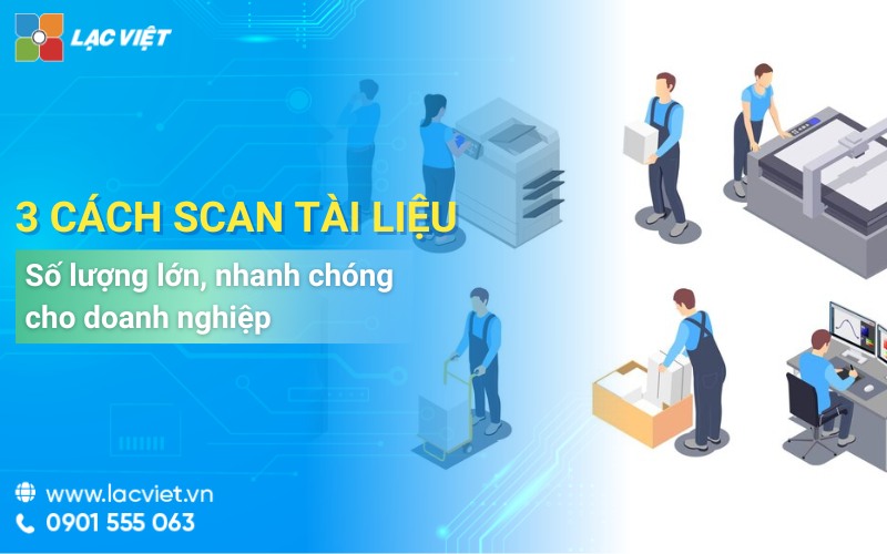 cách scan tài liệu