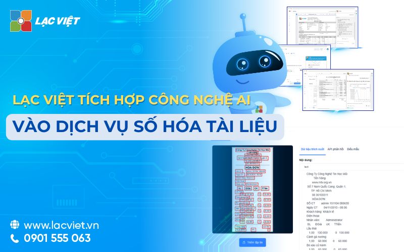 Lạc Việt tích hợp AI vào quy trình số hóa hỗ trợ chuyển đổi số