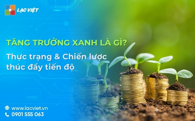 Tăng trưởng xanh là gì? Thực trạng & Chiến lược thúc đẩy tiến độ