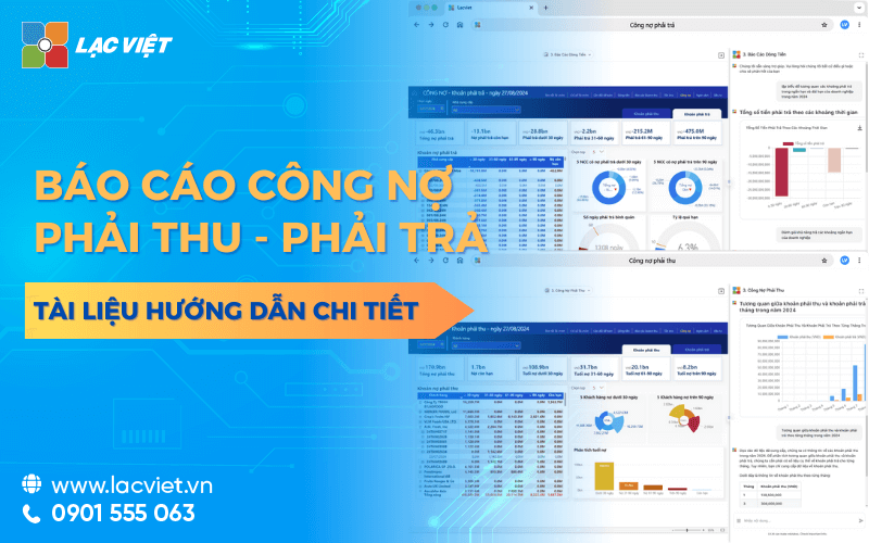 Báo cáo công nợ – Hướng dẫn chi tiết quản lý công nợ phải thu, phải trả khách hàng