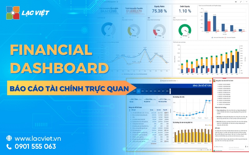 Financial Dashboard – Công cụ báo cáo tài chính tối ưu cho doanh nghiệp