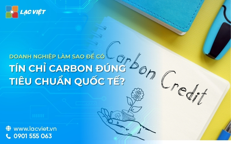 Doanh nghiệp làm sao để có tín chỉ carbon đúng tiêu chuẩn Quốc tế?