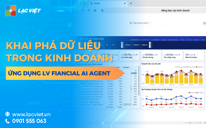 Ứng dụng LV Financial AI Agent khai phá dữ liệu trong kinh doanh