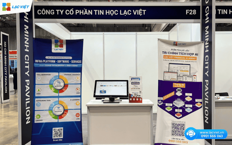 Triển lãm Smart City Asia 2025 là cơ hội để Lạc Việt khẳng định vai trò đóng góp vào chương trình chuyển đổi số ngành giáo dục