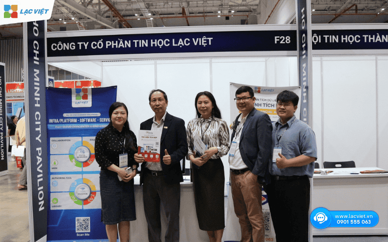 Hội Tin học TPHCM - HCA đồng hành cùng Lạc Việt tại sự kiện