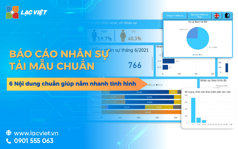 Mẫu báo cáo nhân sự và 6 nội dung chuẩn giúp nắm tình hình nhanh