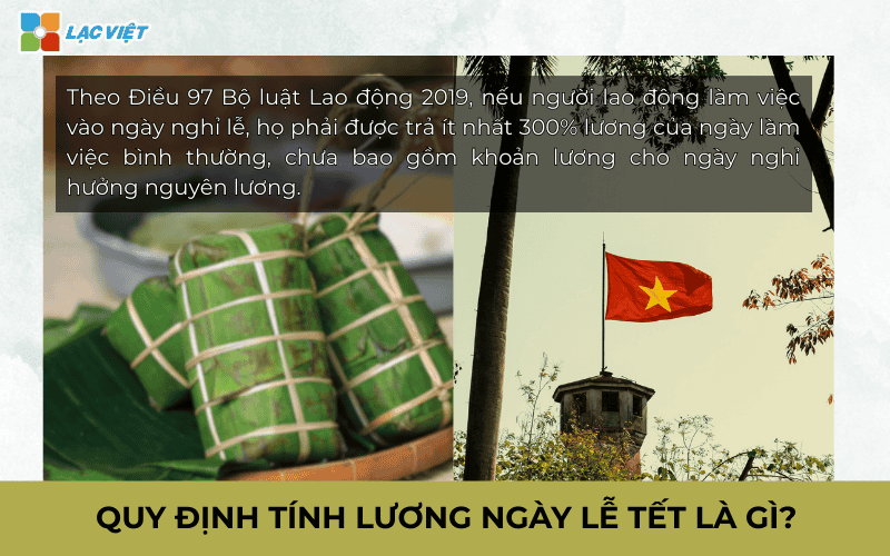 Quy định tính lương ngày lễ tết