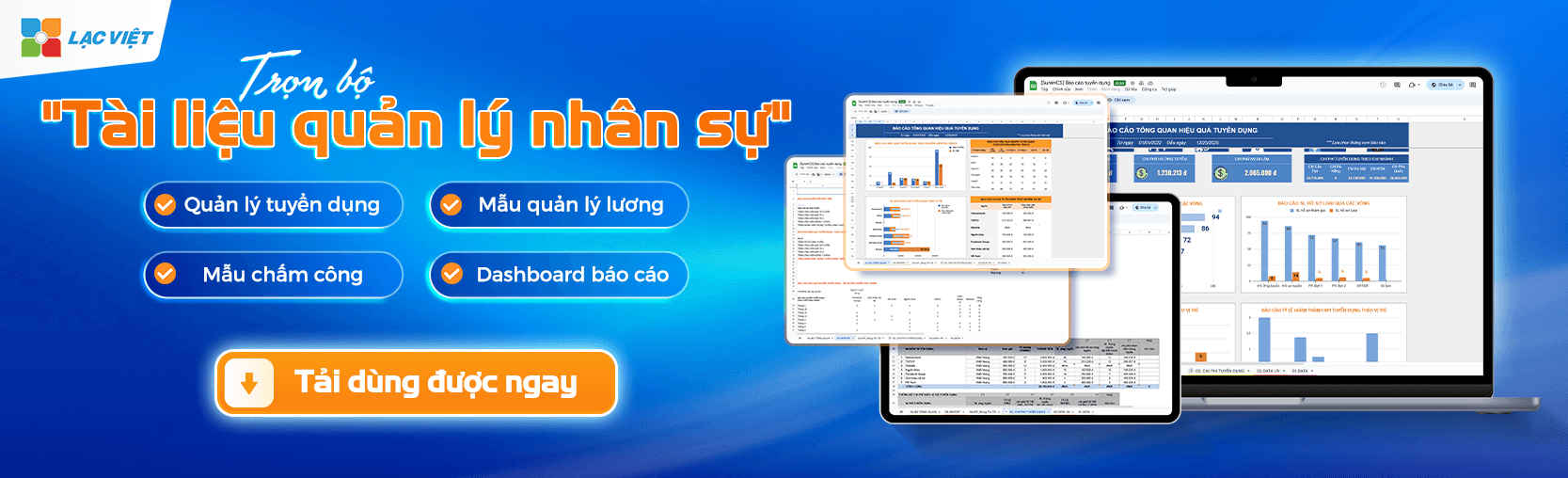 Tài liệu mẫu file quản lý nhân sự toàn diện