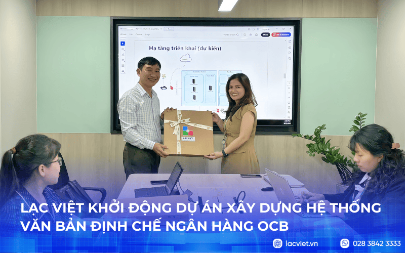 Lạc Việt khởi động dự án xây dựng hệ thống văn bản định chế Ngân hàng OCB