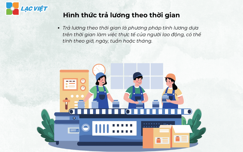 Hình thức trả lương phổ biến