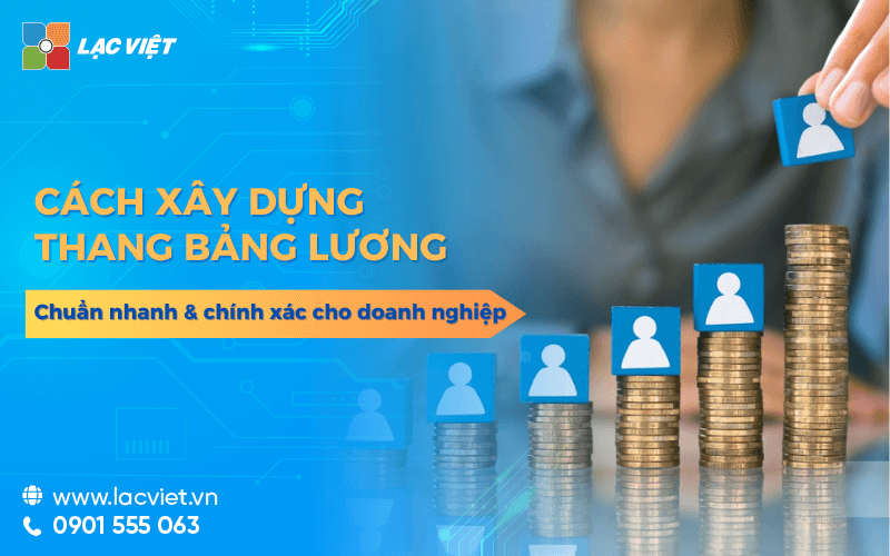 Cách xây dựng thang bảng lương chuẩn nhanh & chính xác cho doanh nghiệp