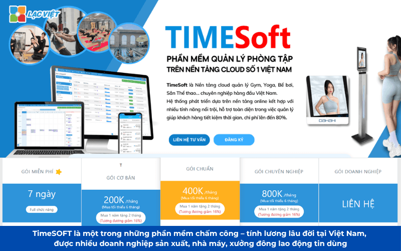 phần mềm quản lý chấm công