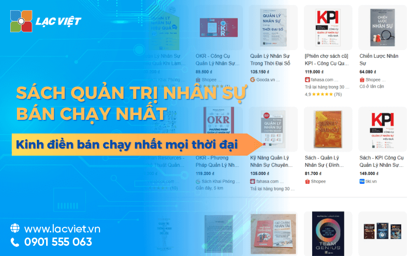 List 10 cuốn sách quản lý nhân sự kinh điển bán chạy nhất mọi thời đại