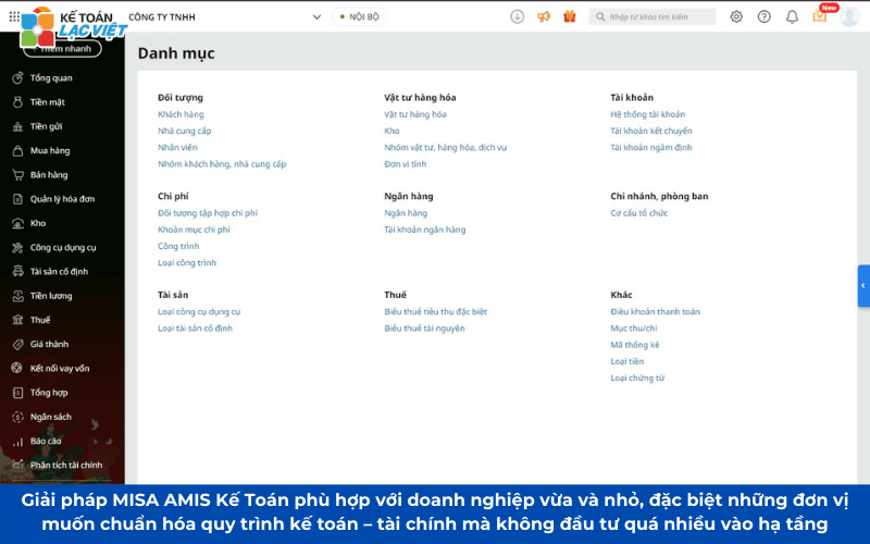 Phần mềm kế toán doanh nghiệp