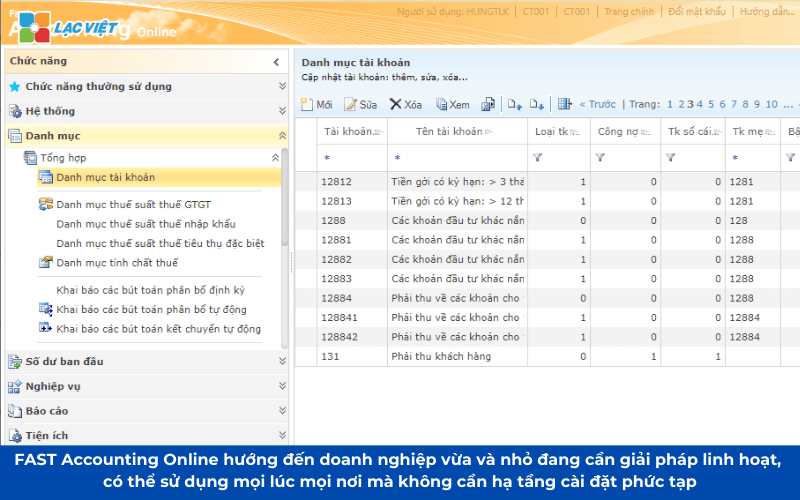 Phần mềm kế toán quản trị nội bộ