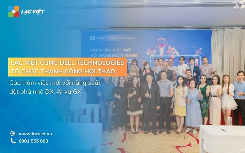 Hội thảo Cách làm việc mới với năng suất đột phá nhờ DX, AI và GX