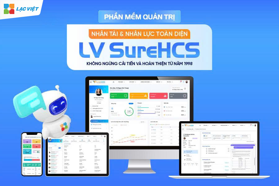 LV SureHCS giúp công tác quản trị nhân sự của doanh nghiệp trở nên minh bạch và hiệu quả hơn