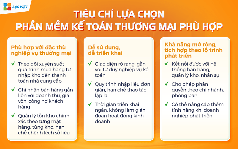 Phần mềm kế toán thương mại