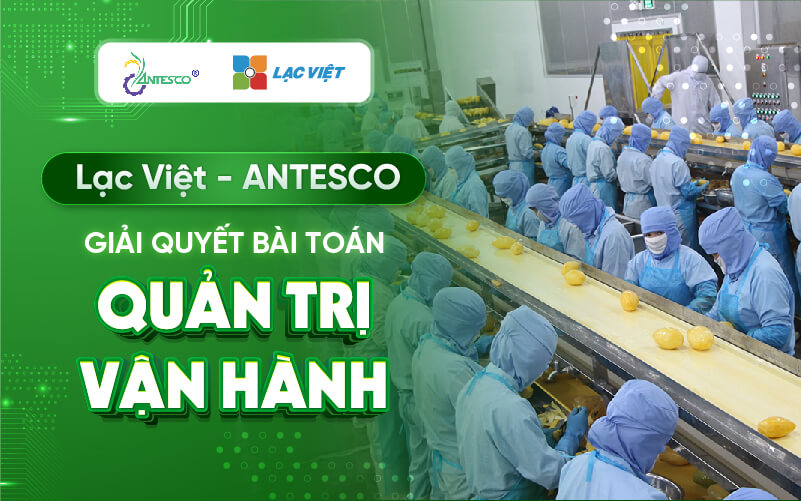 ANTESCO ứng dụng LV ERP vận hành mạnh mẽ, bứt phá năng suất