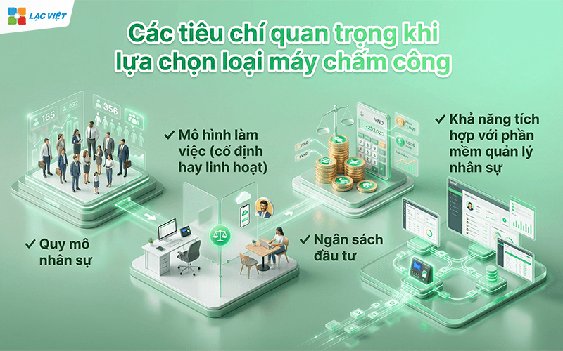 Các loại máy chấm công phổ biến