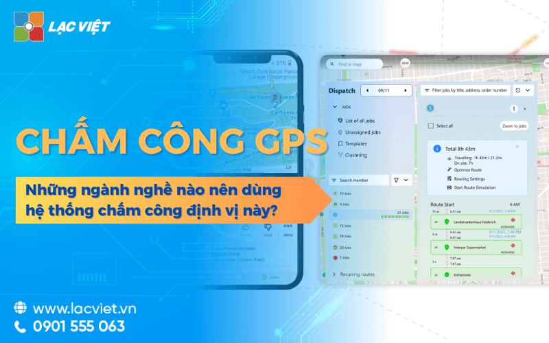 Chấm công GPS là gì? Những ngành nghề nào nên dùng hệ thống này?