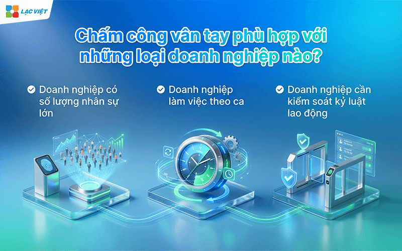  hệ thống chấm công vân tay