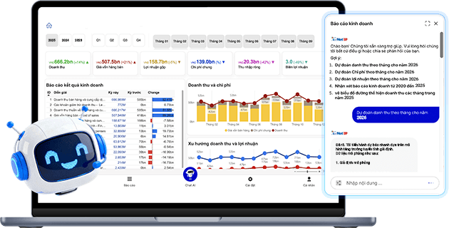 Trợ lý AI hỗ trợ phân tích tài chính